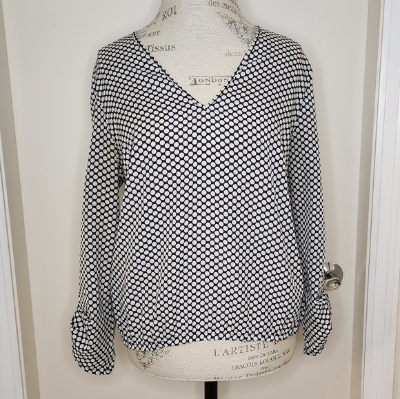 Cynthia Rowley polkadot top - Picture 1 of 10